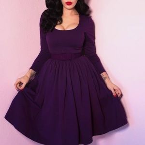 *FLAWED* vixen by micheline pitt purple troublemaker swing L